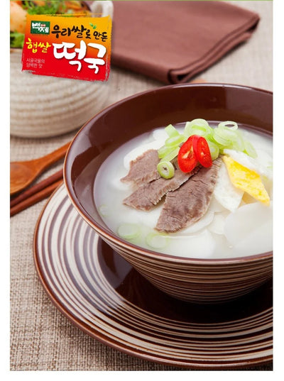 Baekje Instant Rice Cake Soup 163g