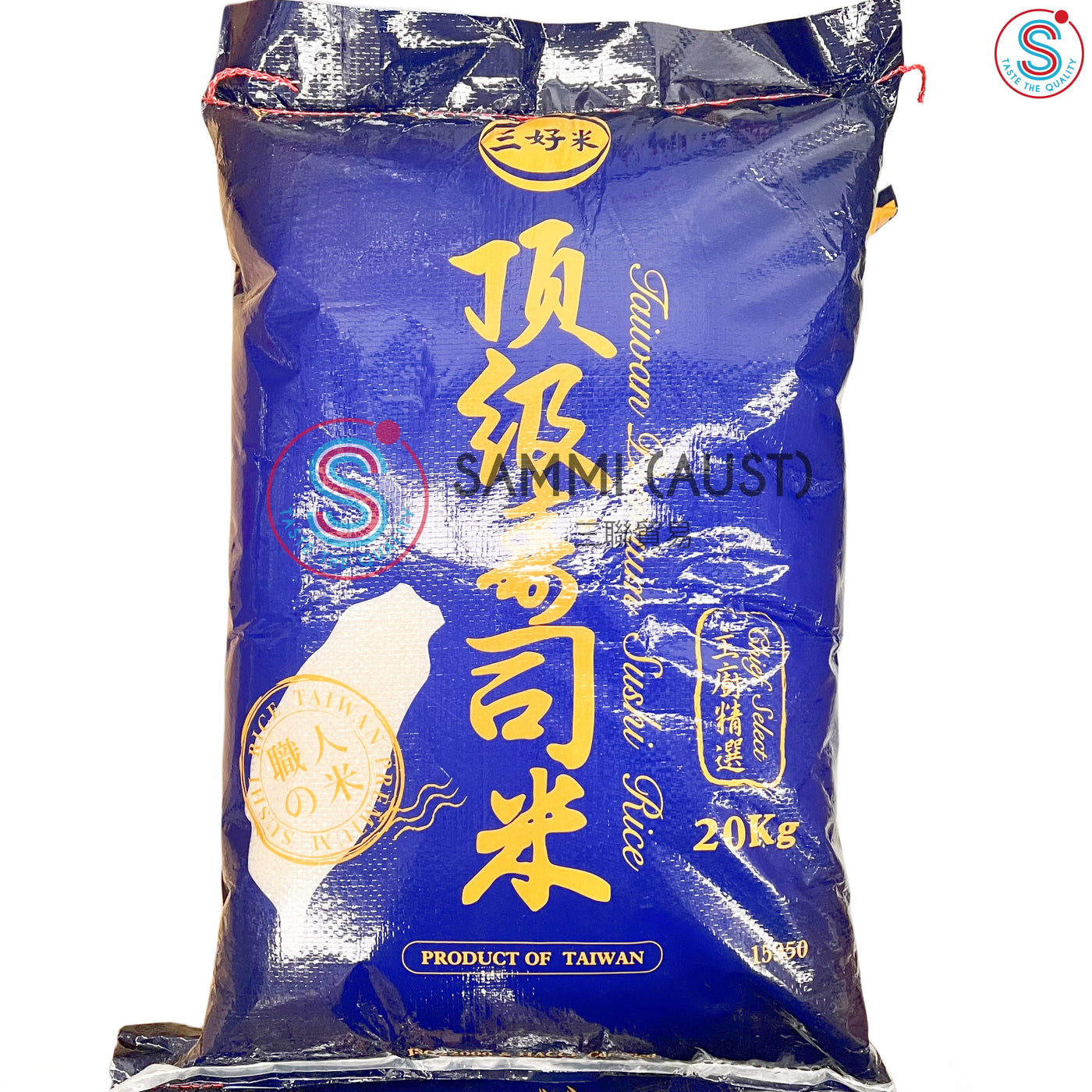 Taiwan Premium Sushi Rice 台湾三好竹塘寿司米 20kg