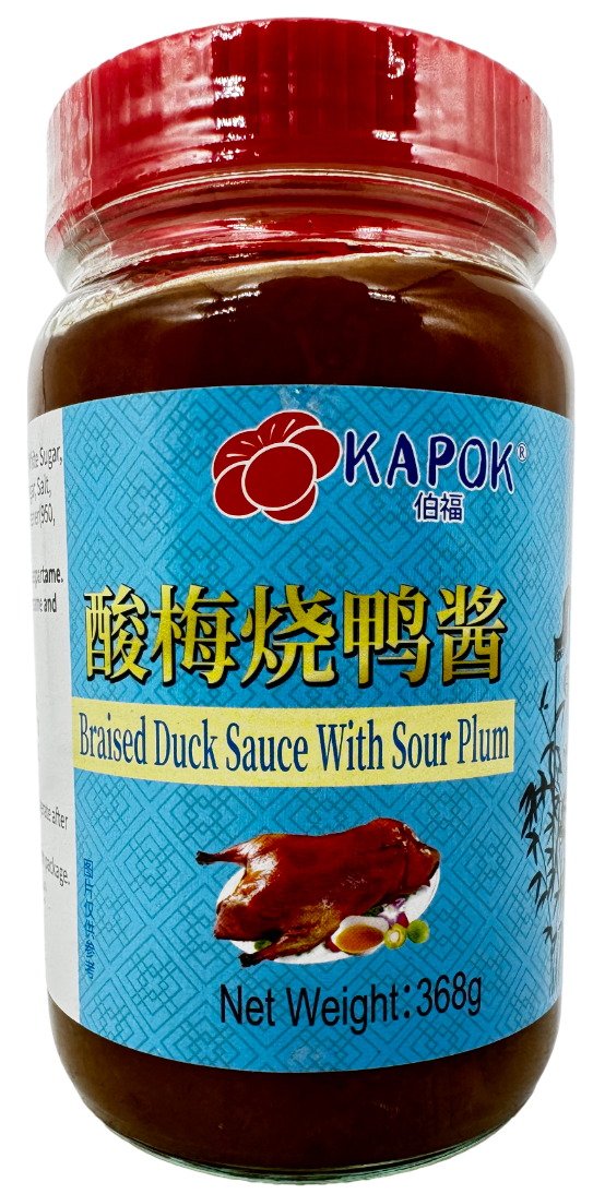 Kapok Braised Duck Sauce with Sour Plum 伯福酸梅烧鸭酱 368g