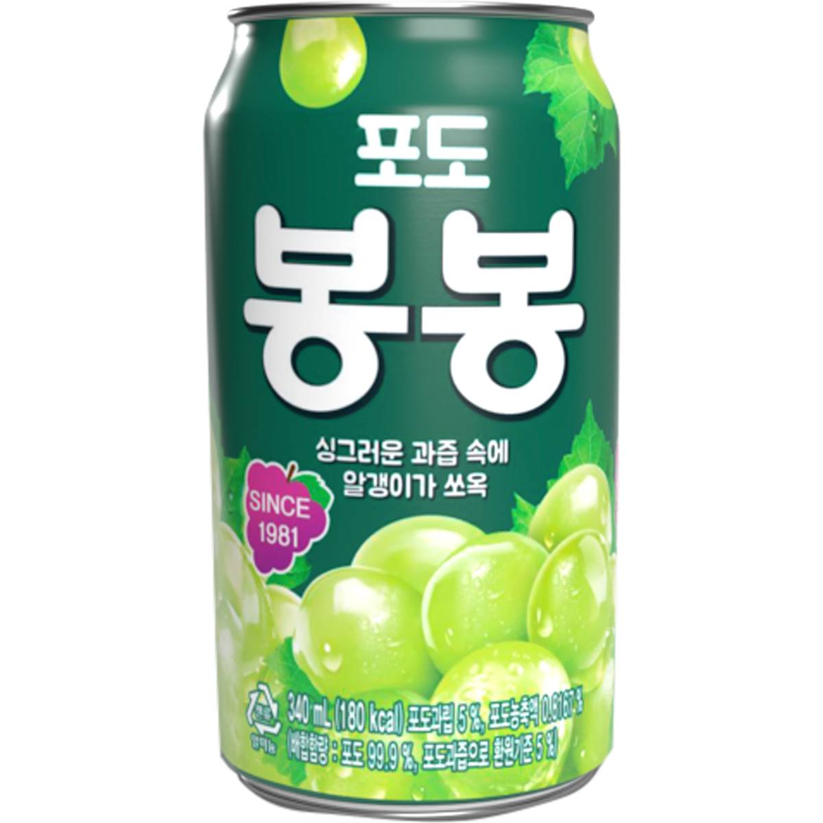 Haitai Bonbon Grape Juice 340ml