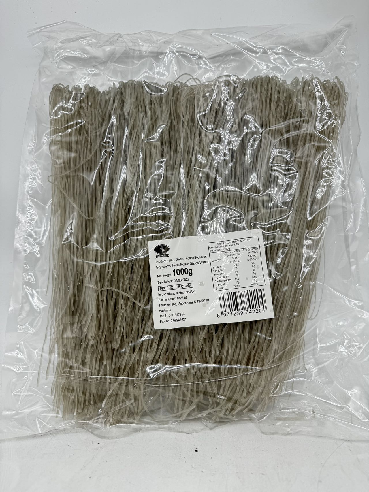 Sammi Sweet Potato Noodle 1kg