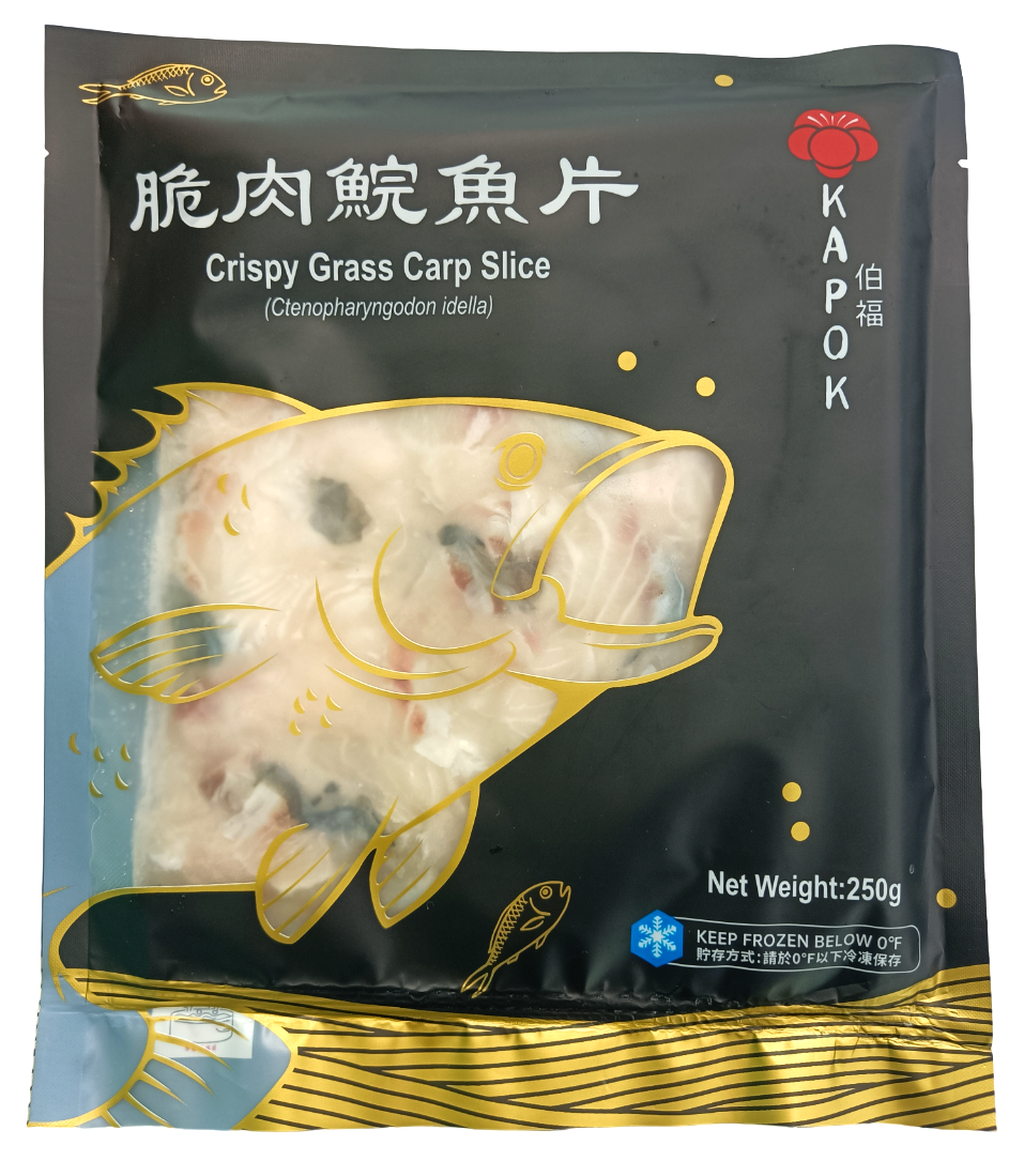 Kapok Crispy Grass Carp Slice 脆肉皖鱼片 250g