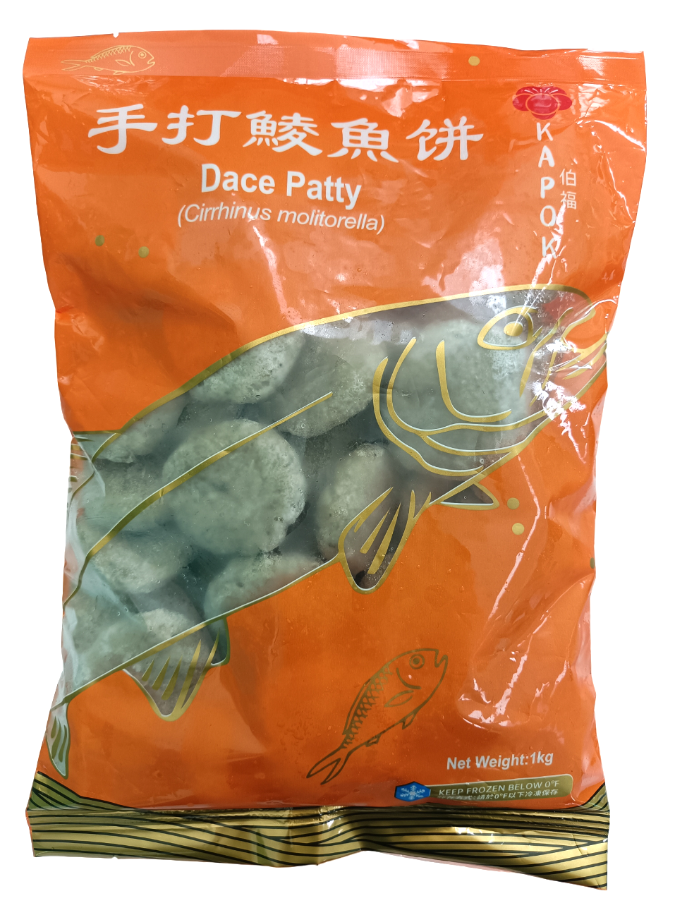 Kapok Dace Patty 鲮鱼饼 1kg