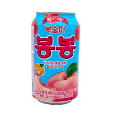 Haitai Bonbon Peach Juice 340ml