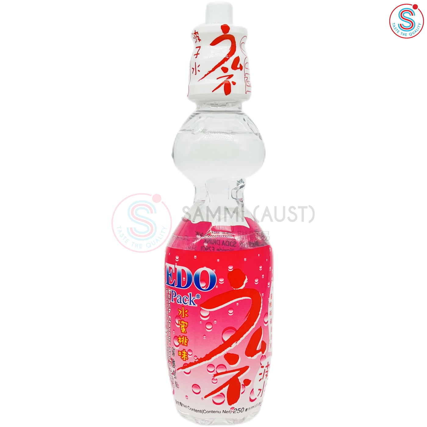 EDO Peach Soda 波子水水蜜桃味 250ml