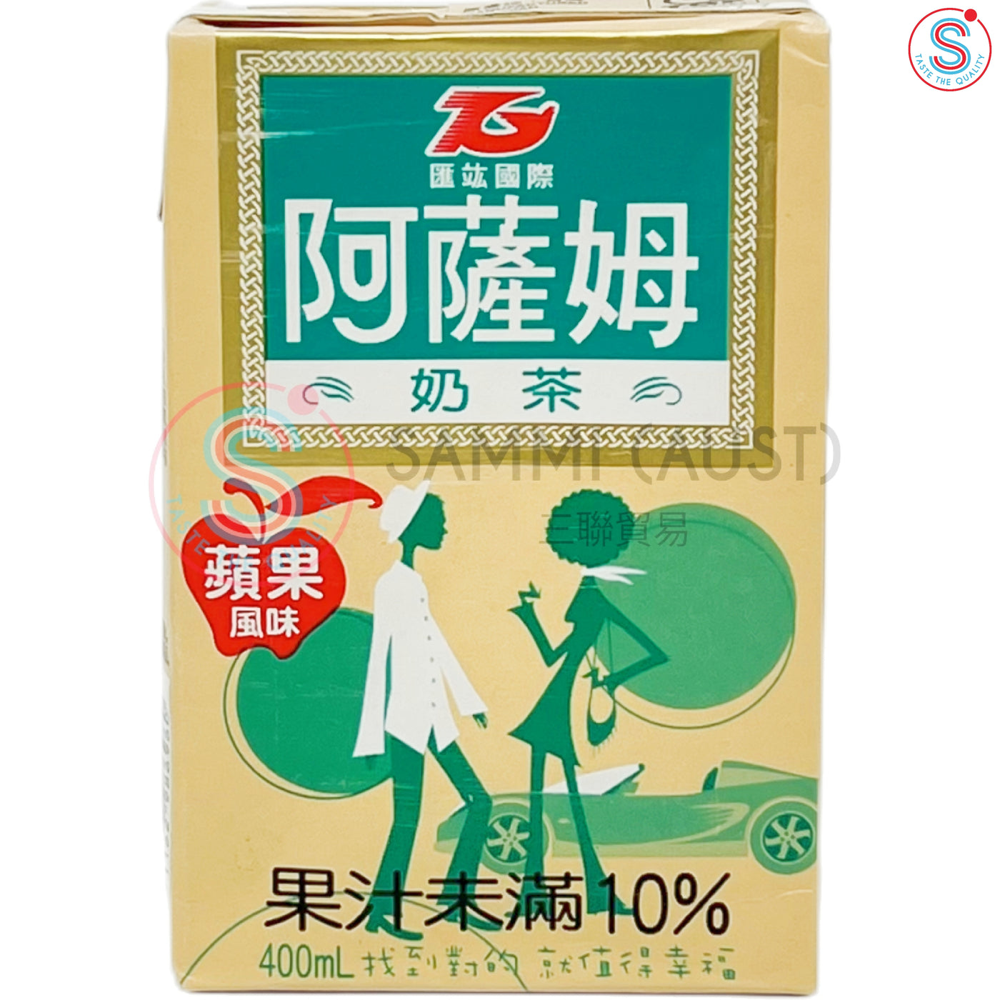 Assam Apple Milk Tea 阿萨姆奶茶苹果味 400ml