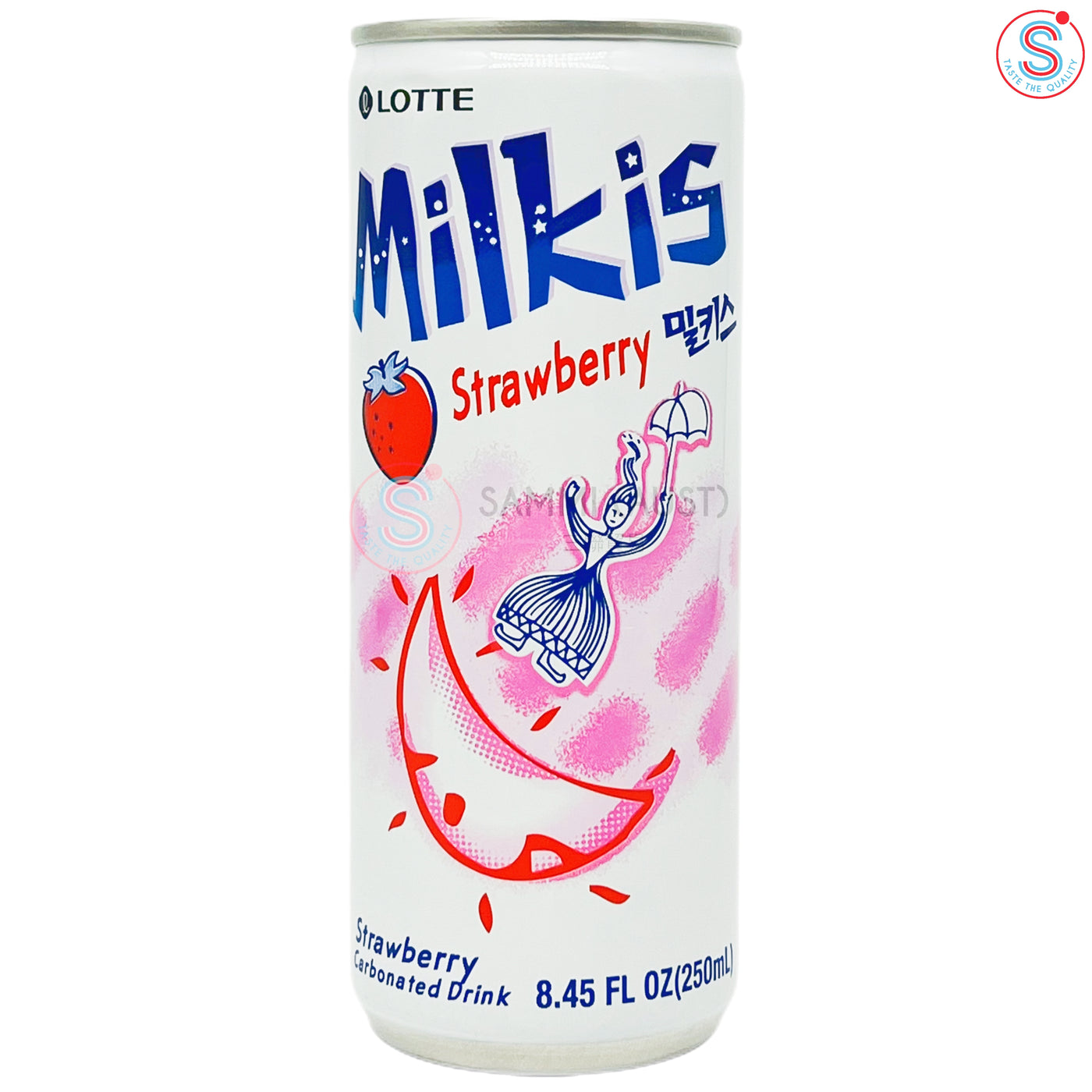 乐天Milkis草莓175ml