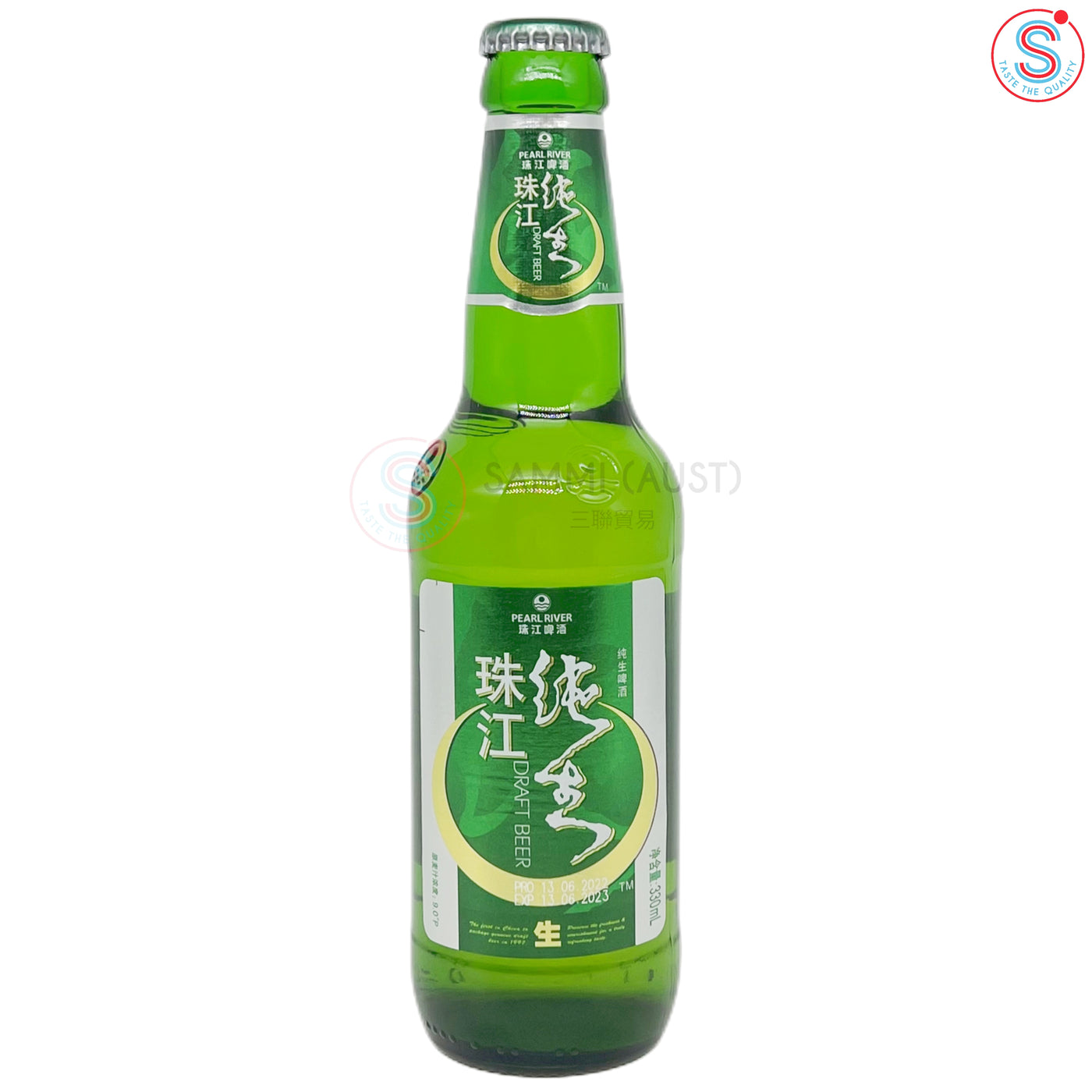 Pearl River Draft Beer 珠江牌纯生啤酒 330ml