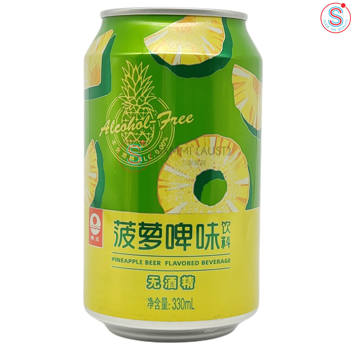 Pearl River Pineapple Beer (Alcohol free) 菠萝啤味饮料 330ml eSammi