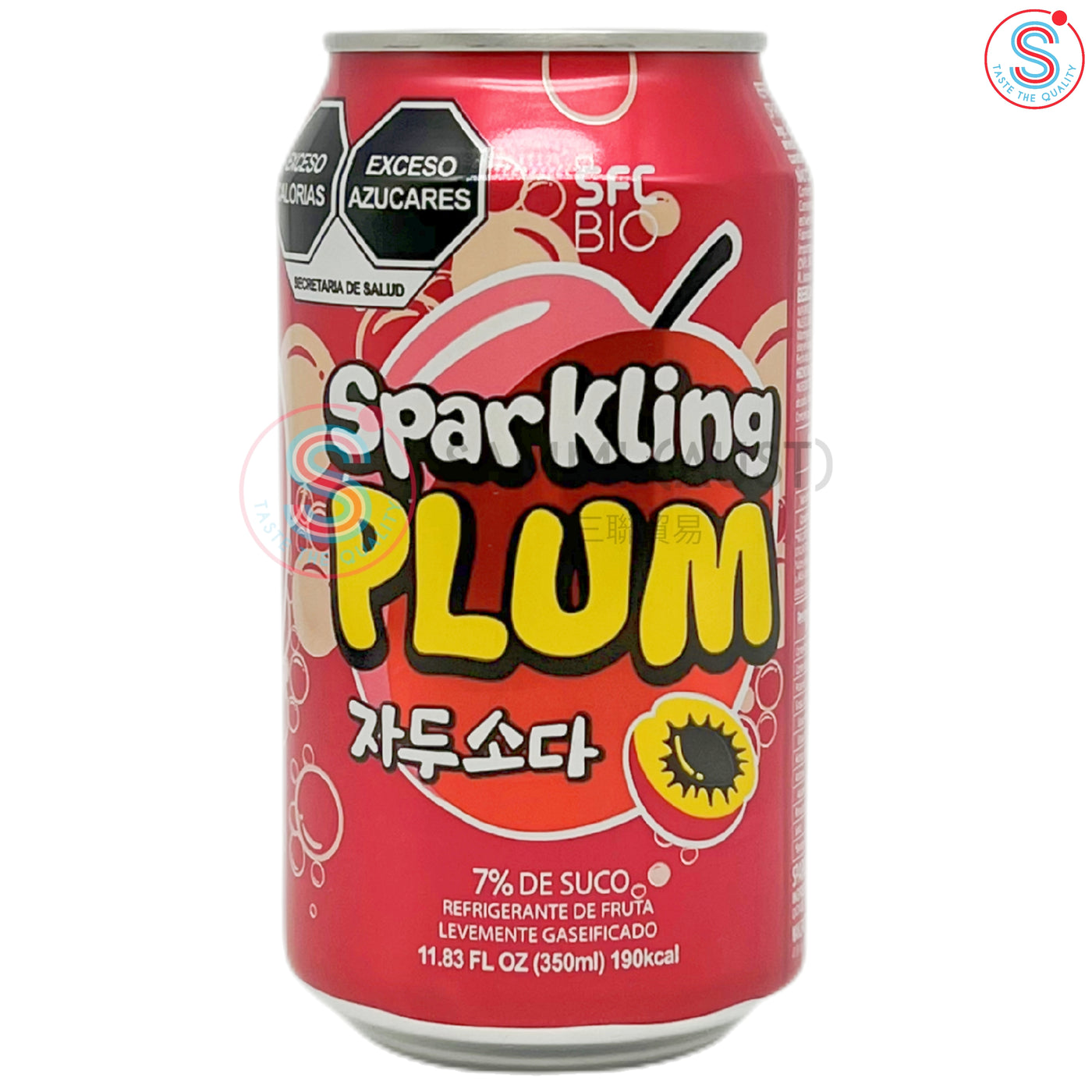 SFC Plum Sparkling Drink 350ml