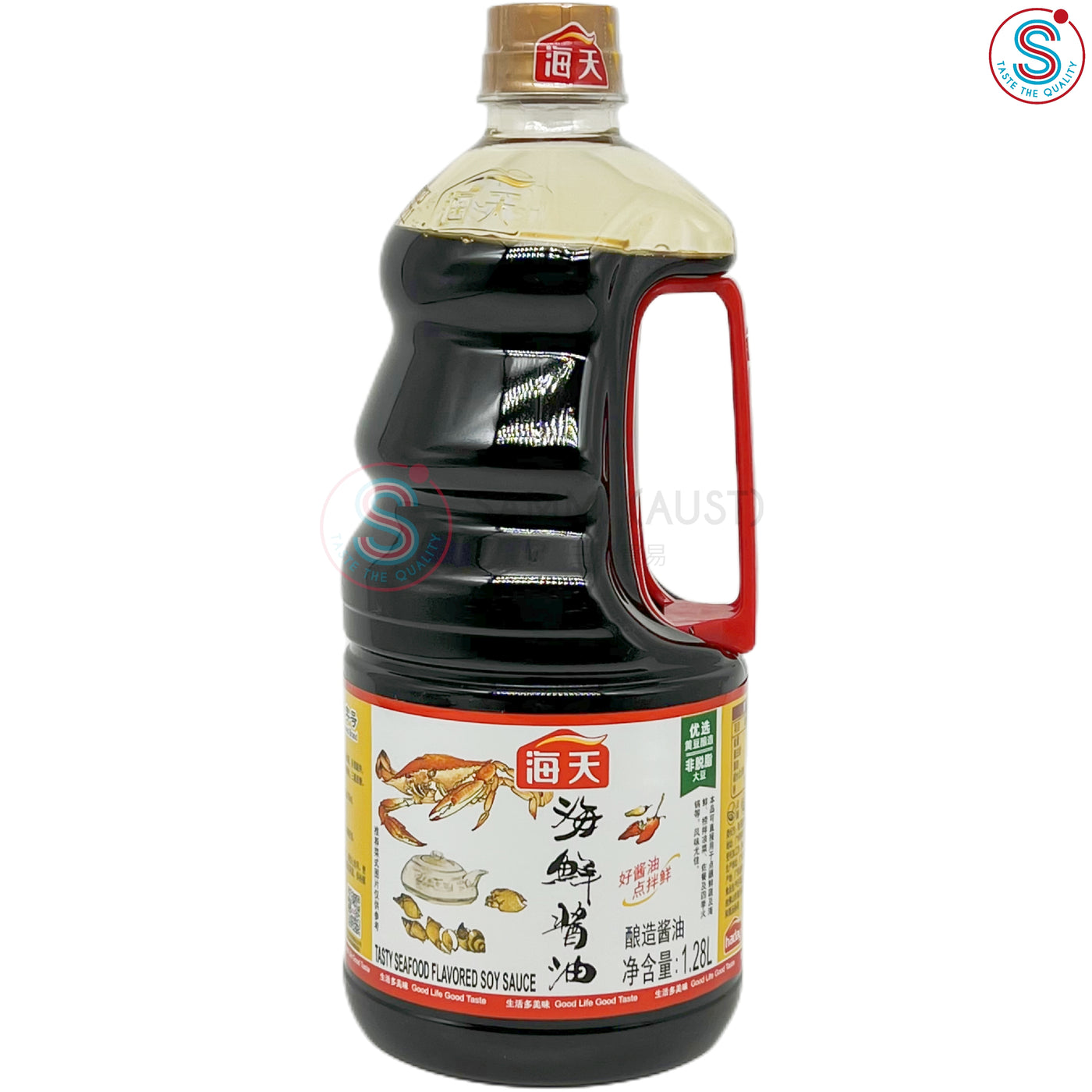 Haday Tasty Seafood Flavored Soy Sauce 海天海鲜酱油 1.75L