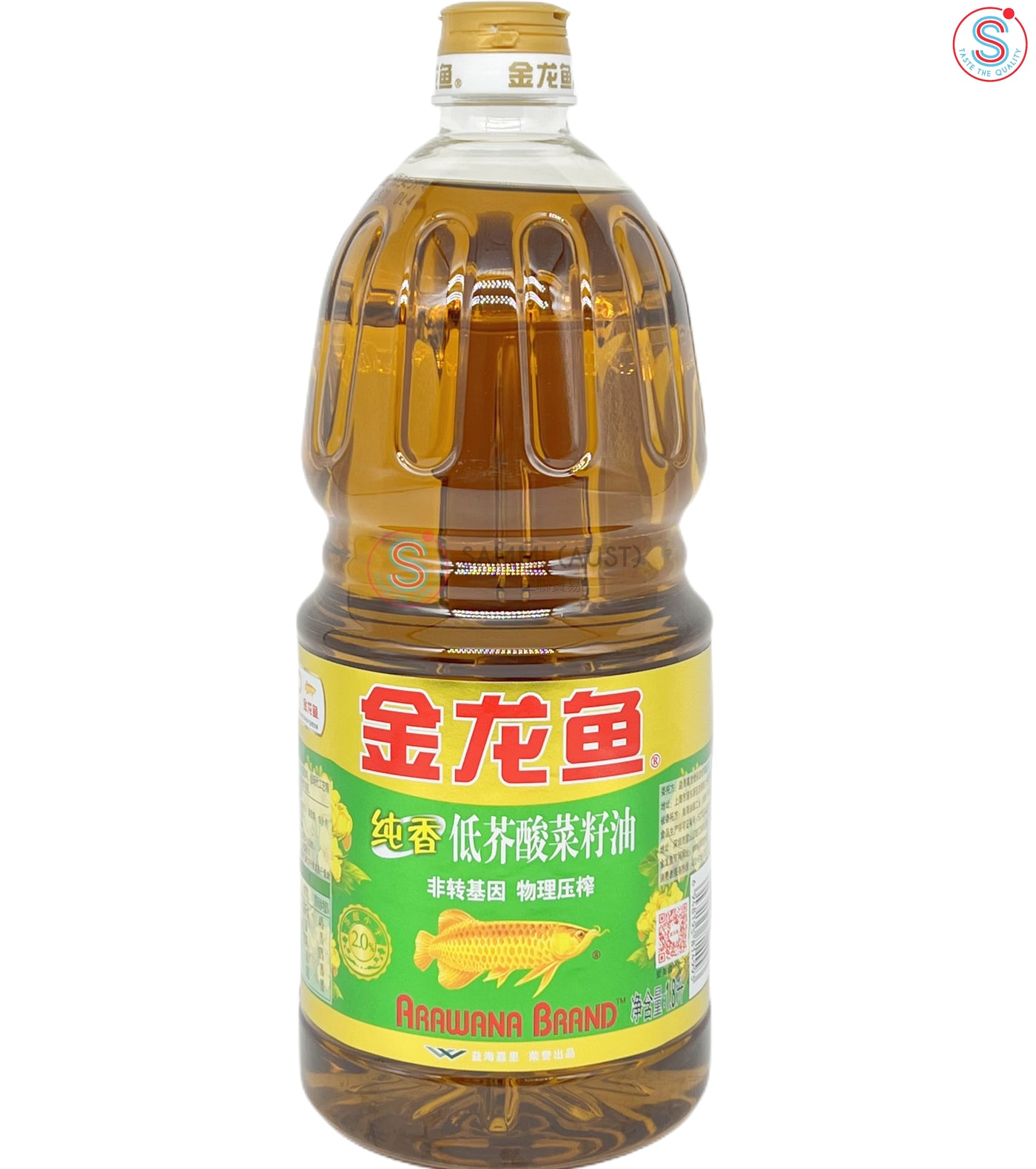 Arawana 金龙鱼纯香低芥酸菜籽油 1.8L