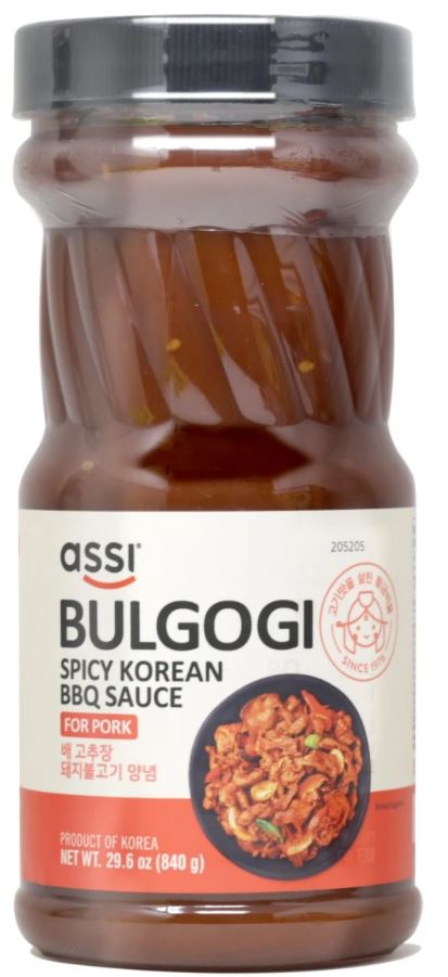 Assi Bulgogi Spicy Korean BBQ Sauce for Pork