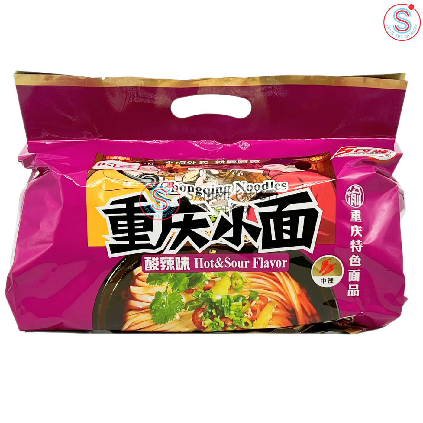 Baijia Chongqing Hot & Sour Noodles 白家重庆小面酸辣味包装 115g