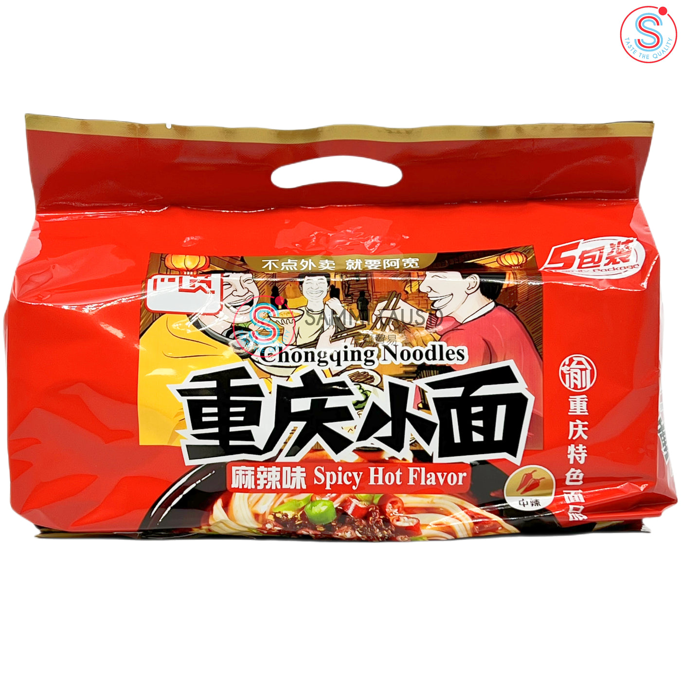 Baijia Chongqing Spicy Hot Noodles 白家重庆小面(麻辣味)包装 105G