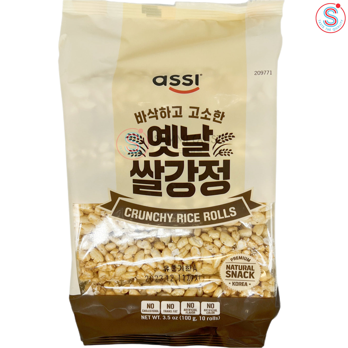 Assi Crunchy Rice Rolls 100g