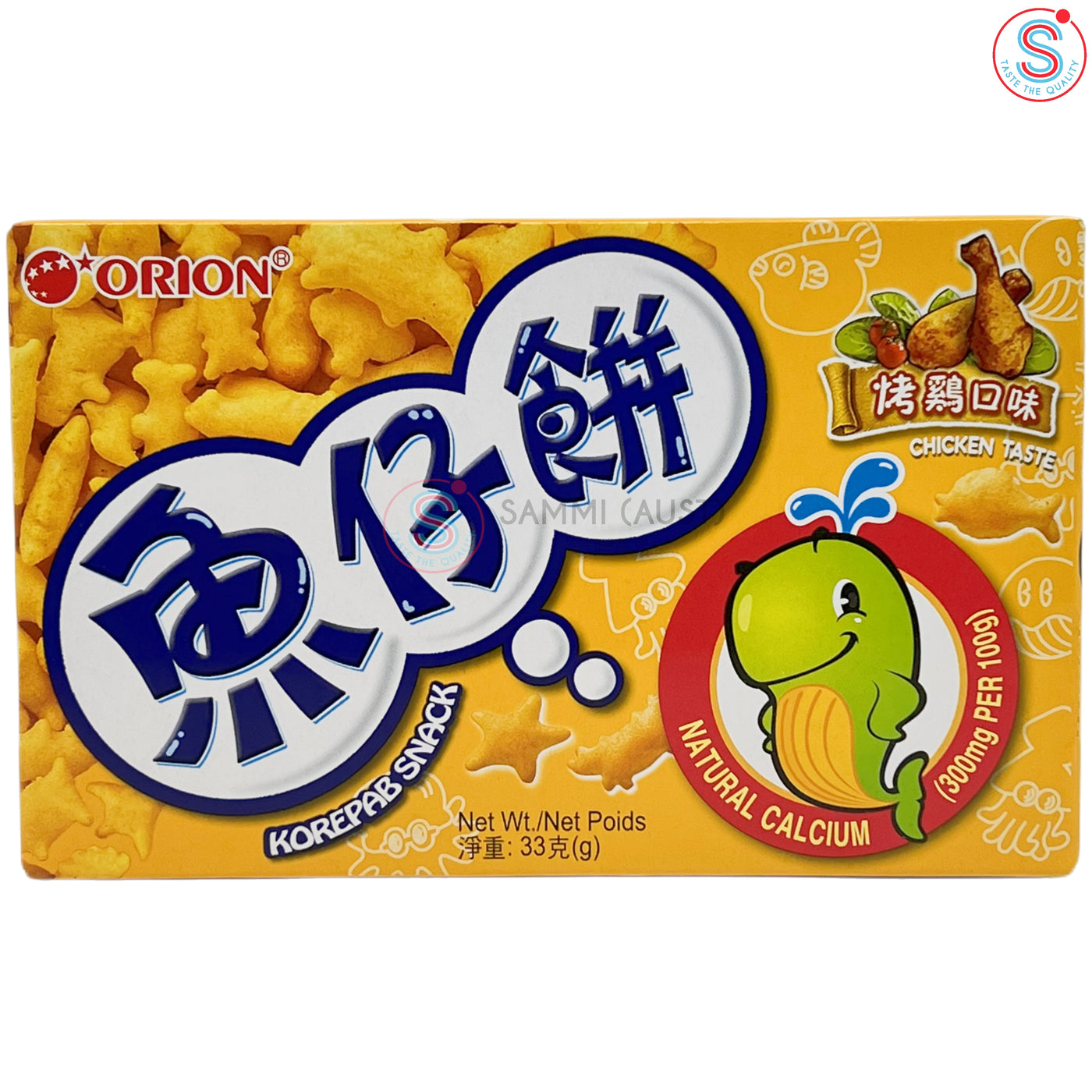 Orion Koreapab Snack Chicken Taste 东洋鱼仔餅鸡味