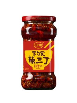 CN Spicy Combo, Chili Sauce 川南下饭辣三丁 200G