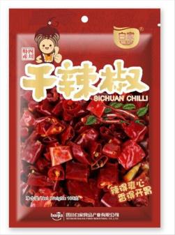 Baijia Sichuan Chili 白家干辣椒节 100G