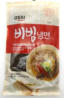 Assi Asian Style Noodle with Sauce Bibim Naengmyeon 612G