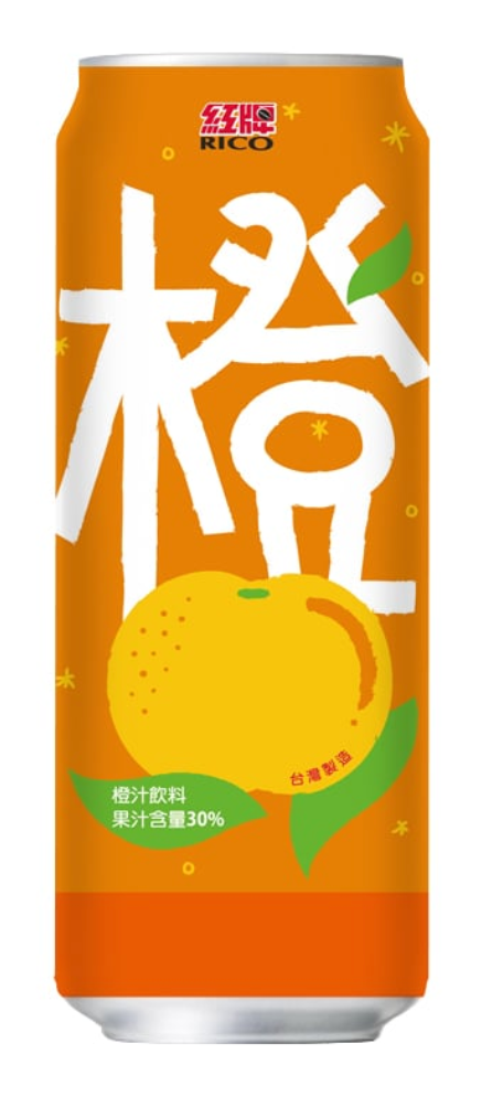 Rico橙汁饮料480ml