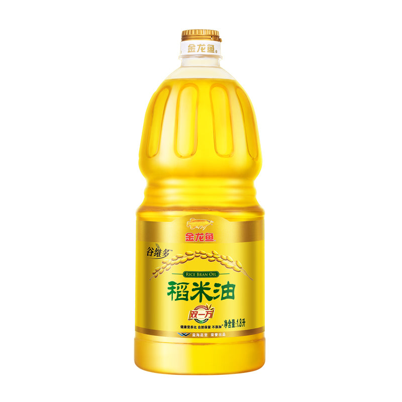 Arawana Brand Rice Oil 金龙鱼稻米油 1.8L